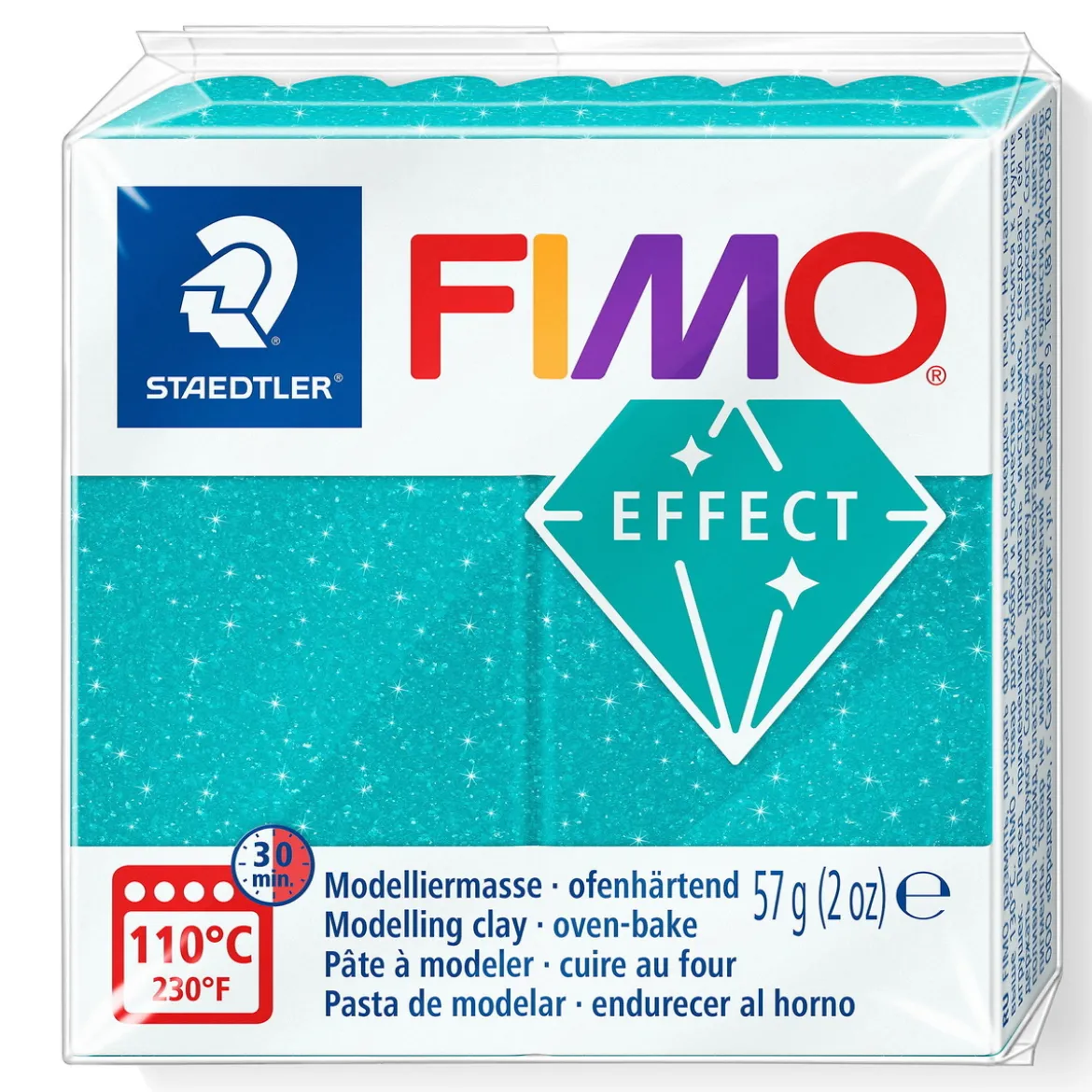 Fimo effect galaxy modellera 57 g – turquiose 392