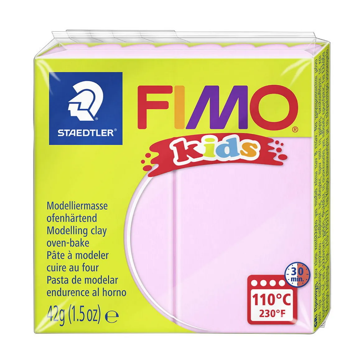 Fimo kids ljusrosa 42 g