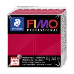 Fimo professional 85g carmine – modellera för fina detaljer