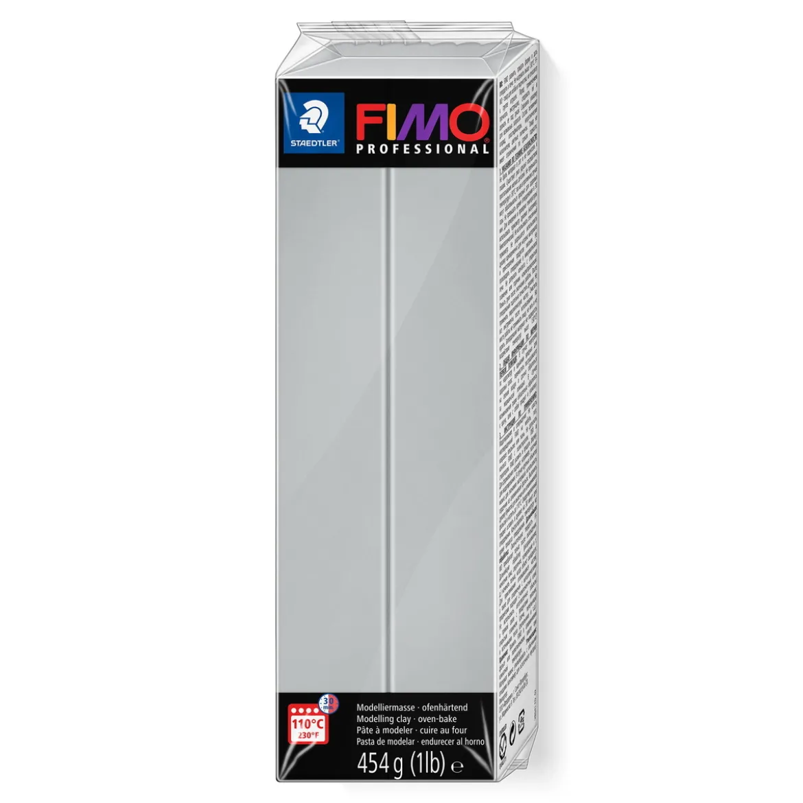 Fimo Professional 454 g grå – modellera för fina detaljer