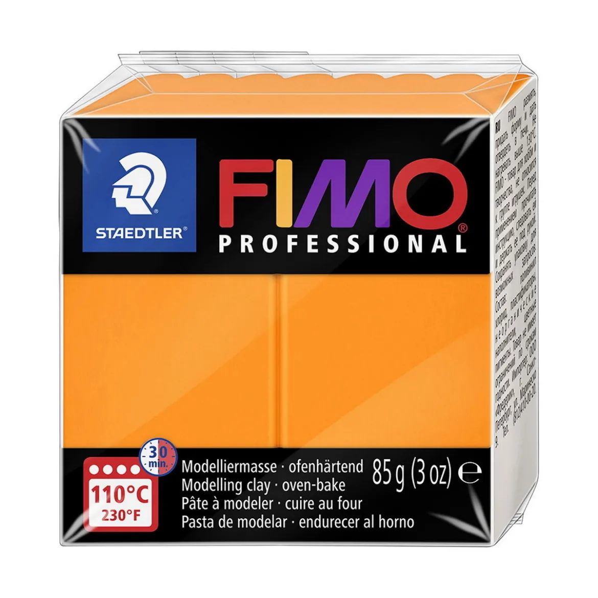 Fimo professional 85g orange – modellera för fina detaljer