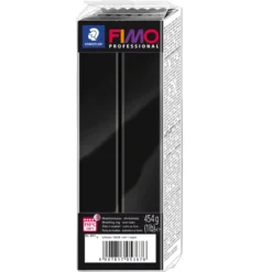 Fimo Professional 454 g svart – modellera för fina detaljer