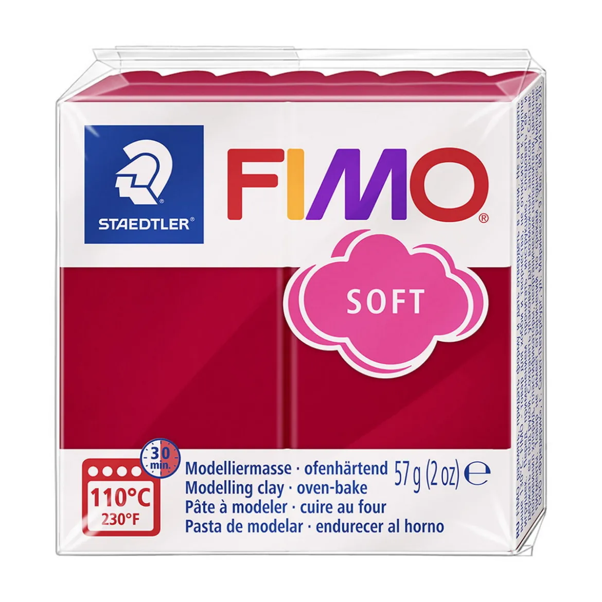Fimo Soft 57g Cherry Red
