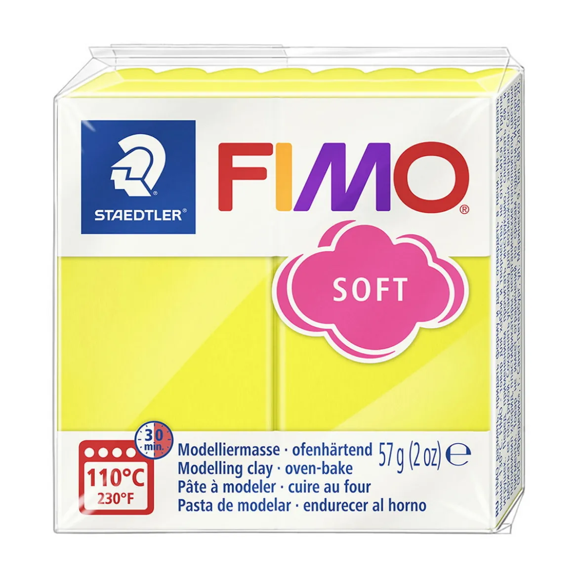 Fimo soft 57g Lemon