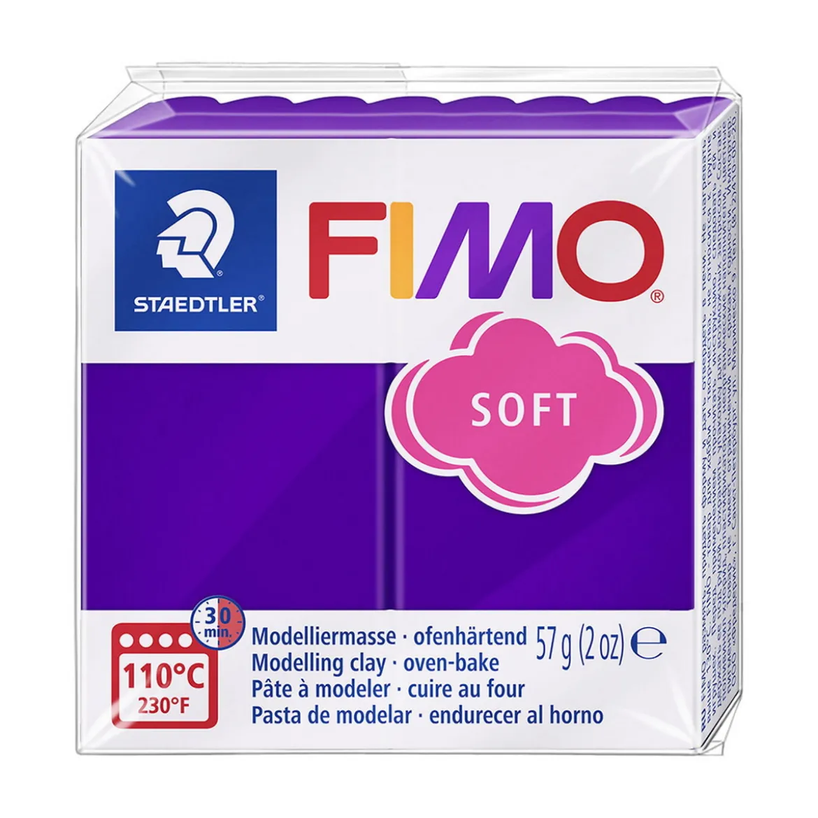 Fimo Soft 57g Plum