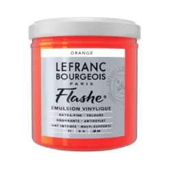 Flashe vinylfärg 125 ml Orange 201