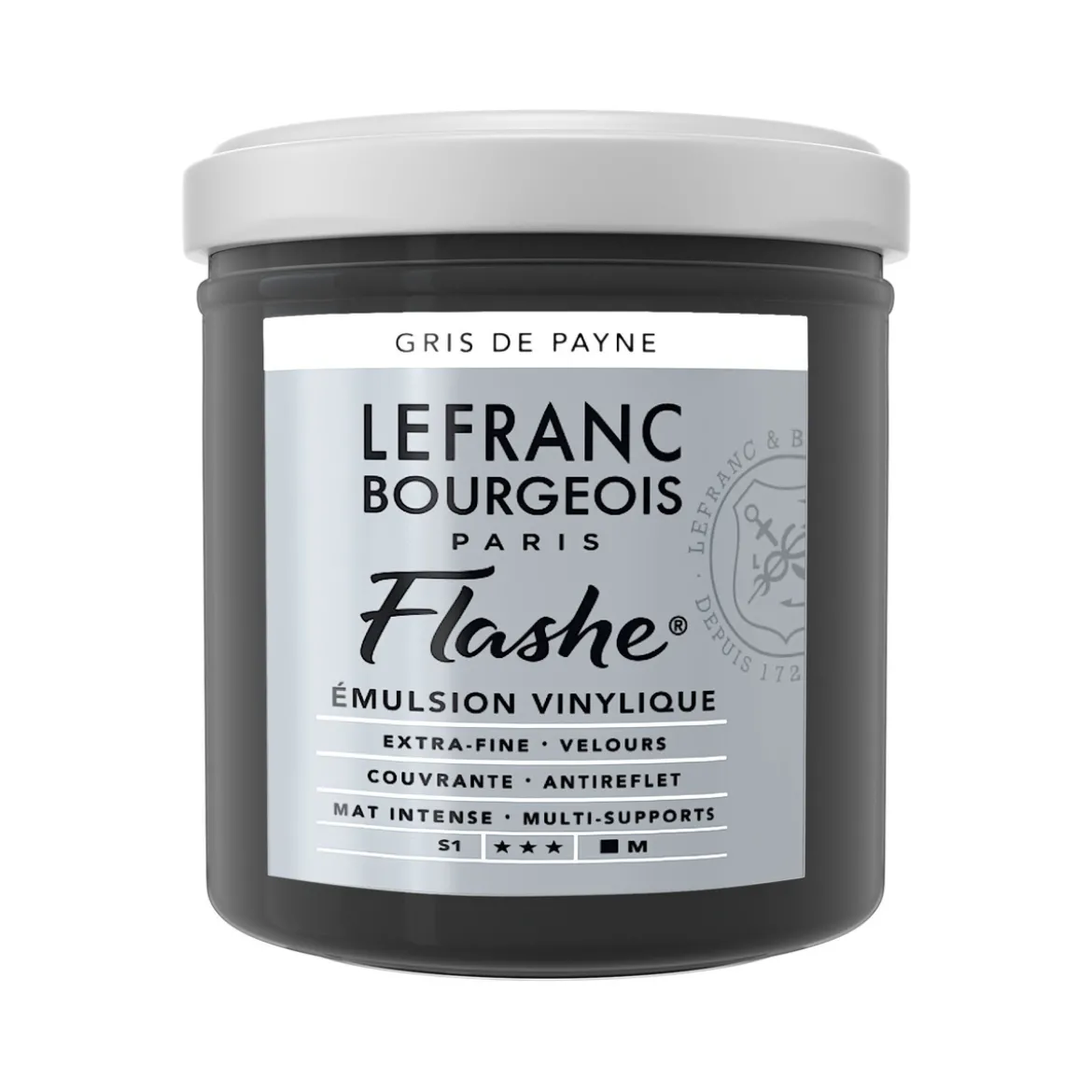 Flashe vinylfärg 125 ml Payne's Grey 261