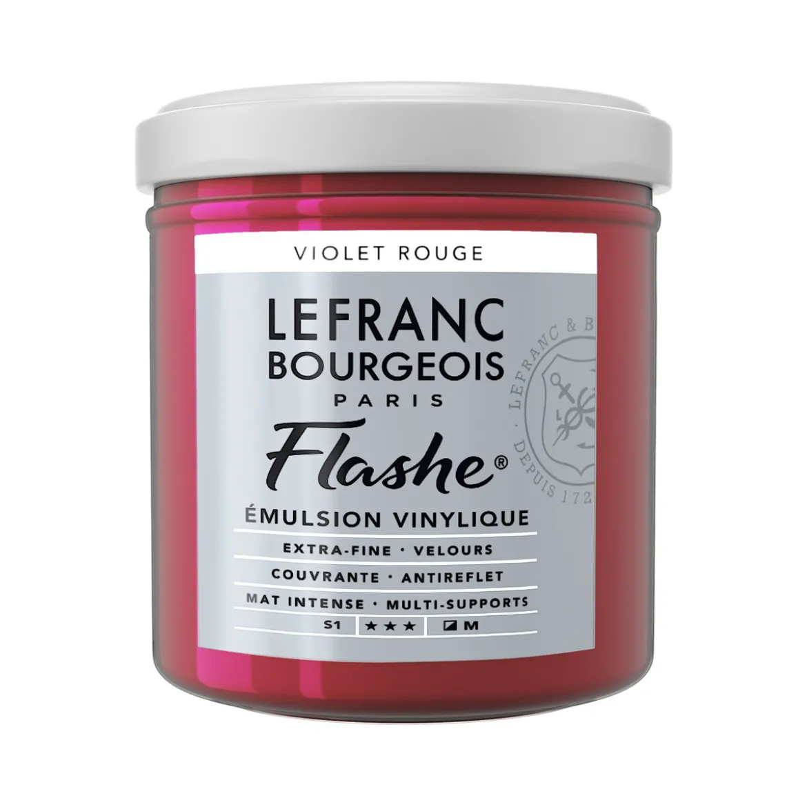 Flashe vinylfärg 125 ml Red Violet 618
