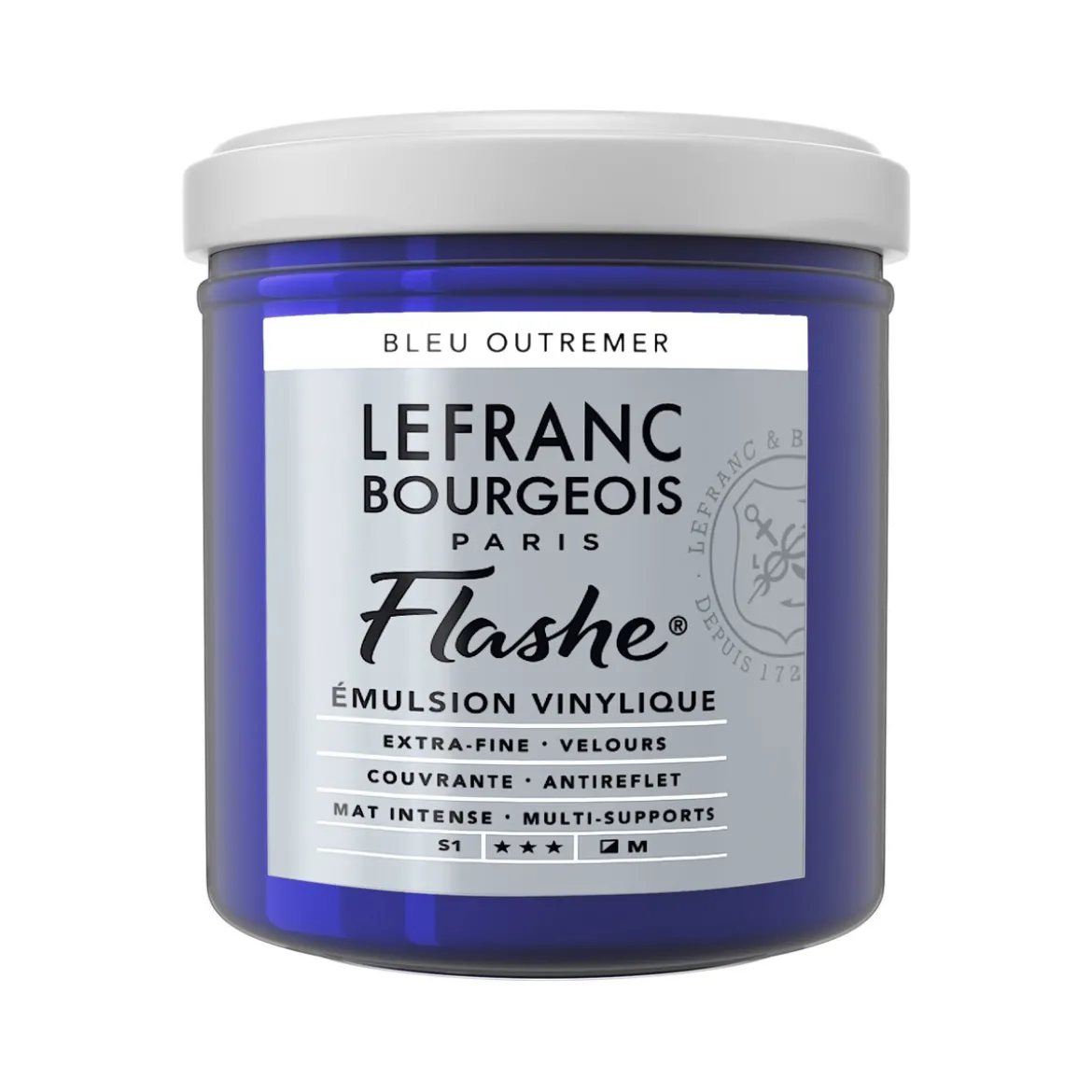 Flashe vinylfärg 125 ml Ultramarine 043