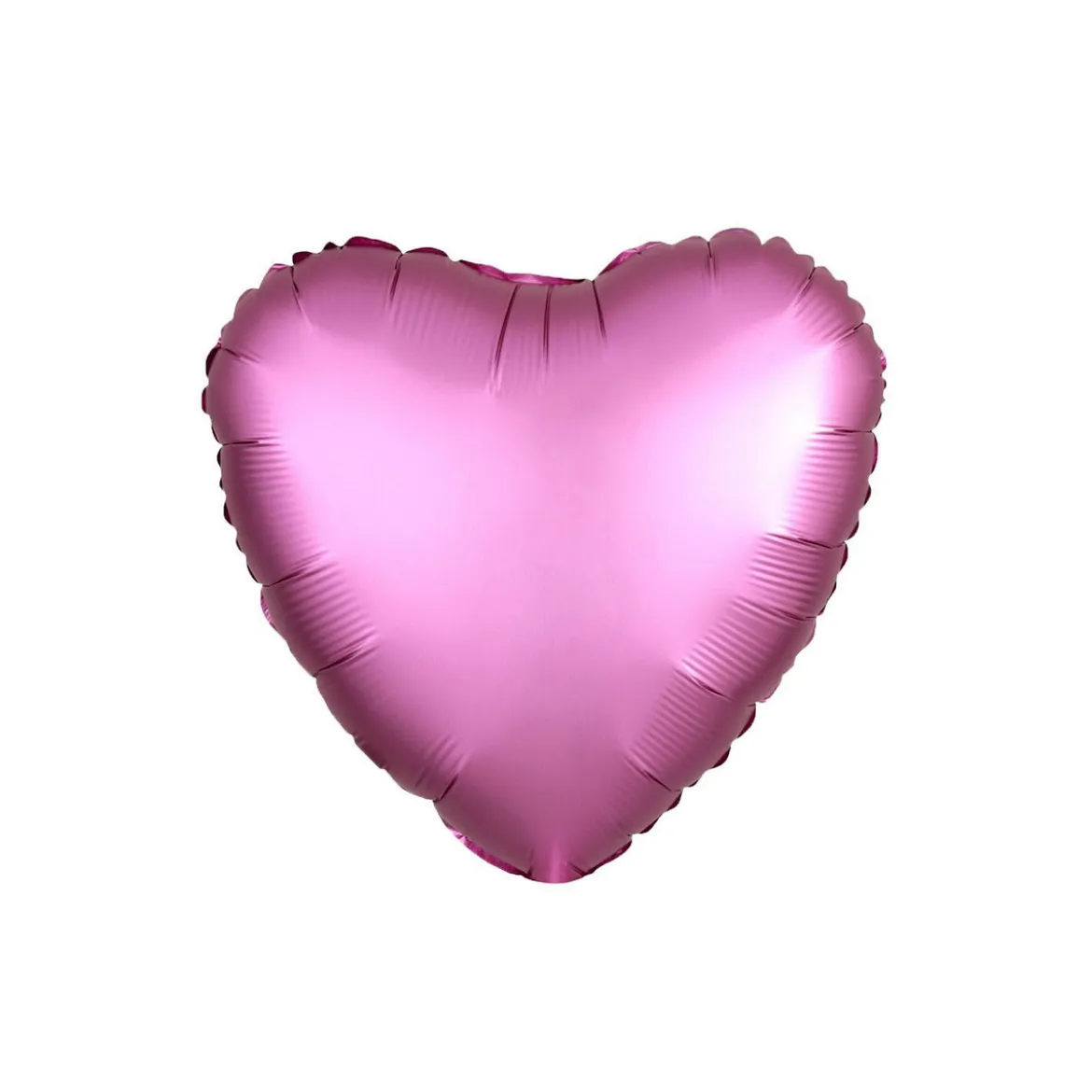 Folieballong rosa hjärta, 46 cm högt – perfekt till valentine's day & alla hjärtans dag