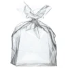 Folierad presentpåse liten, transparent 20 st. Mått: 10×7×20 cm