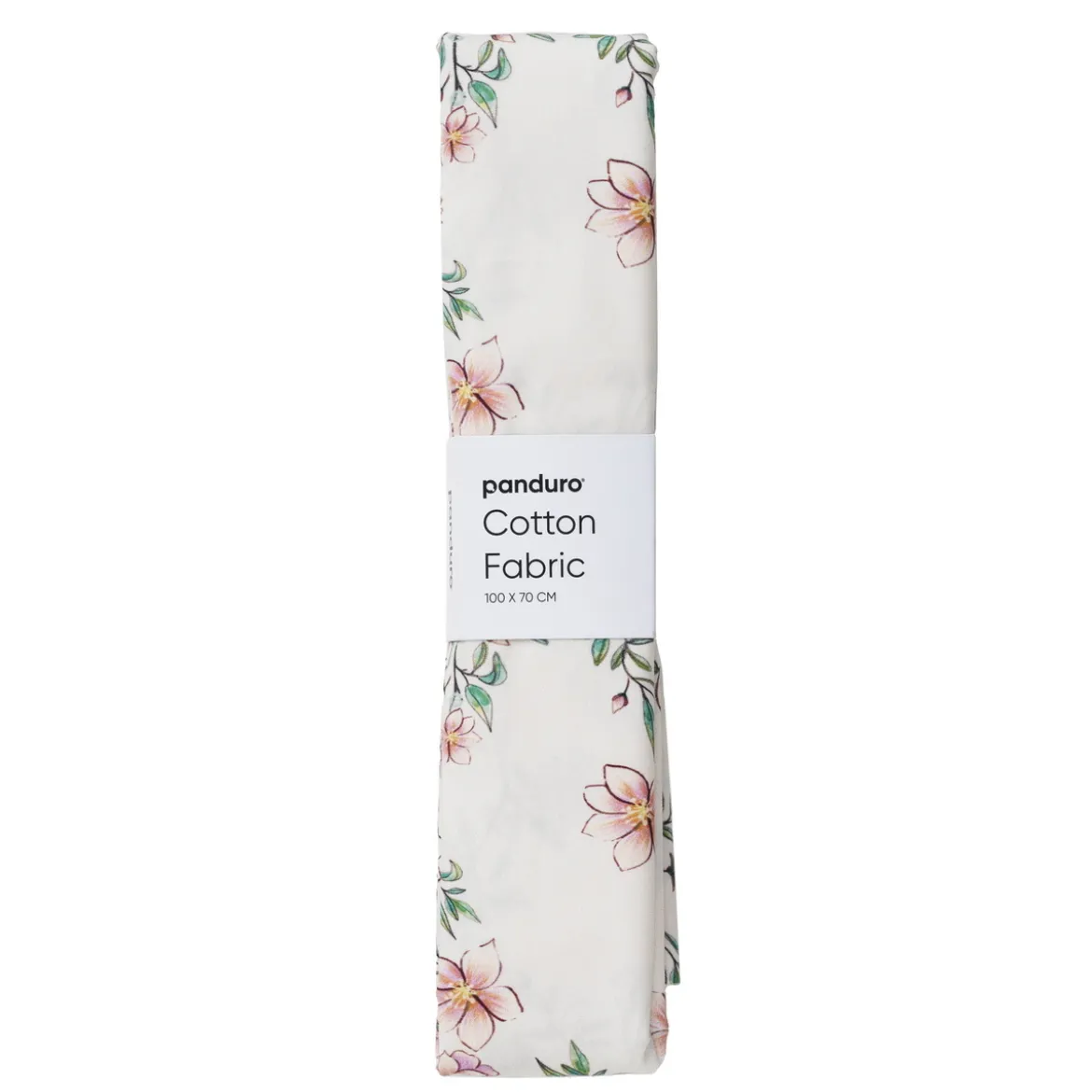Färdigskuren tygbit 100×70 cm – skirt blomstermönster