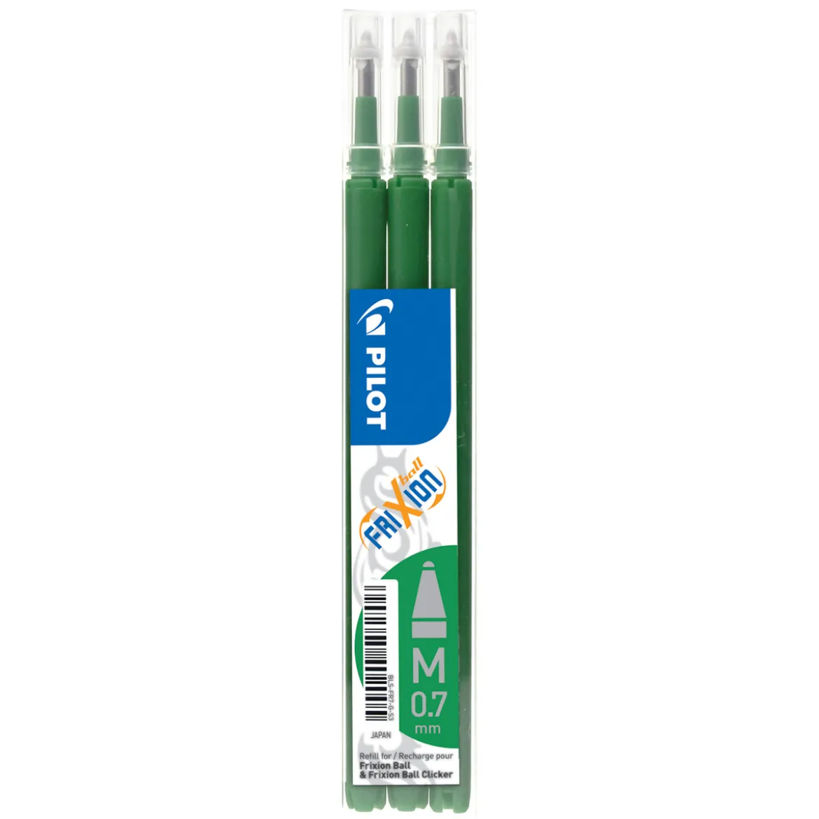 Frixion Click refill grön 0.7