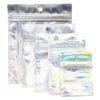 Förslutningsbara iriserande polybags 10 st. 6×8, 7×10, 8×11, 10×12 och 12×15 cm