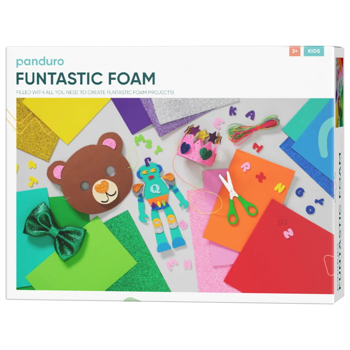 Funtastic Foam! – Massor av funky foam / dekorgummi i glada färger