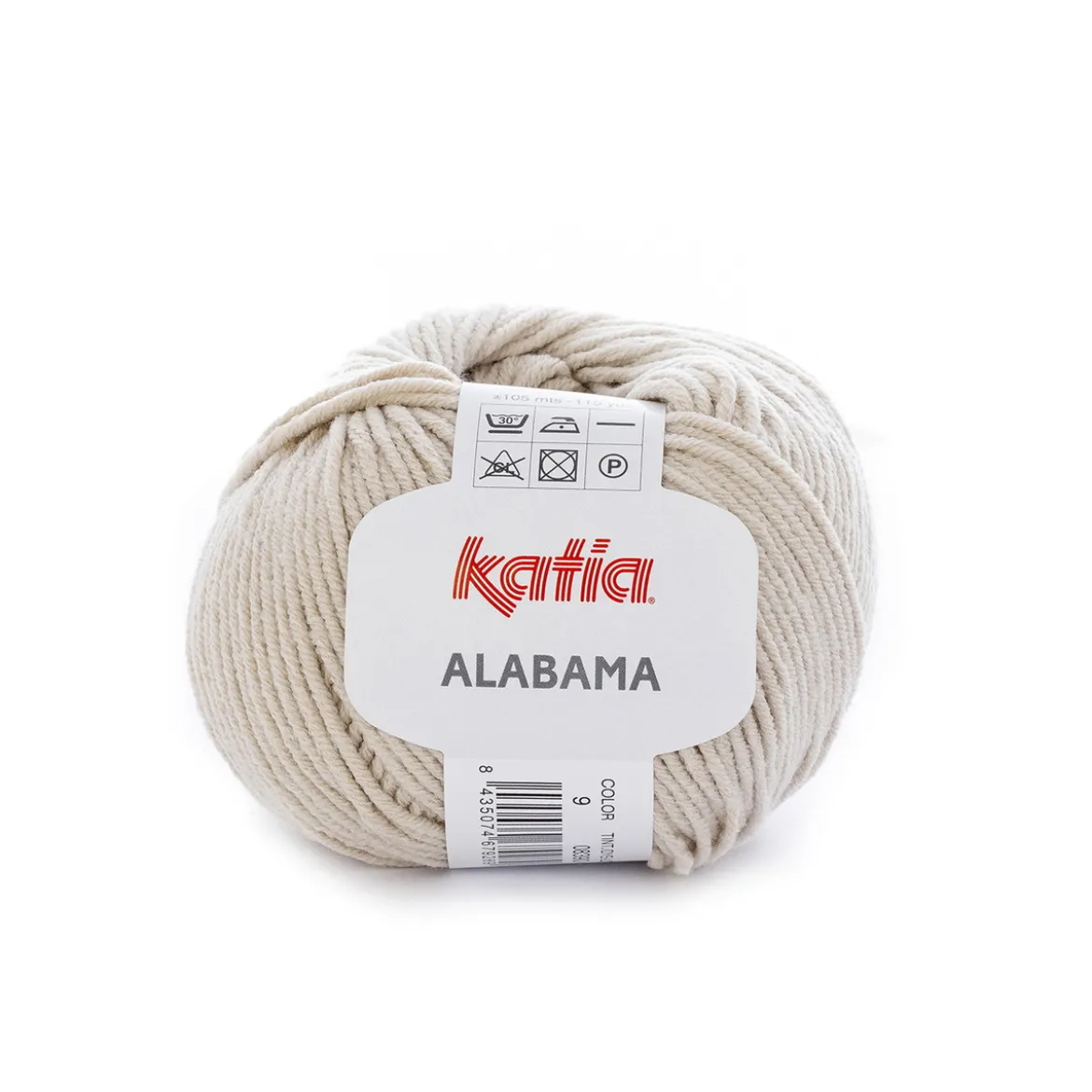 Garn Alabama 50g ljusbeige
