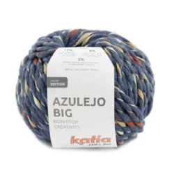 Garn Azulejo Big 200g blå