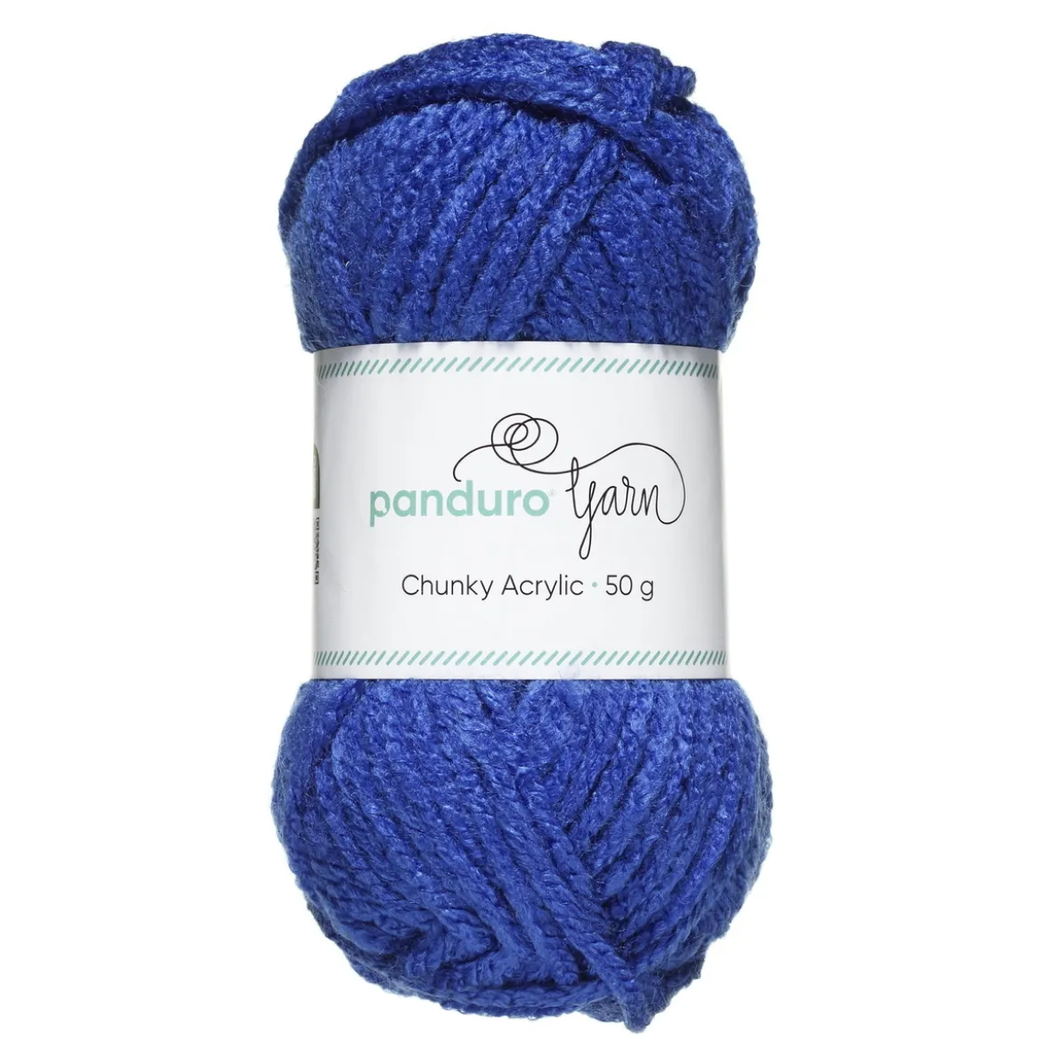 Garn Chunky Acrylic 50g kobolt