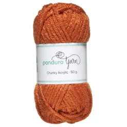 Garn Chunky Acrylic 50g rost