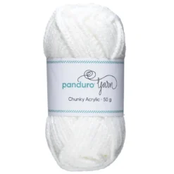 Garn Chunky Acrylic 50g vit