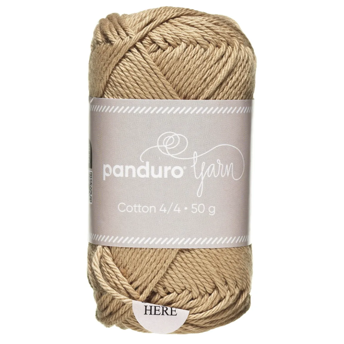 Garn Cotton 4/4 50g beige
