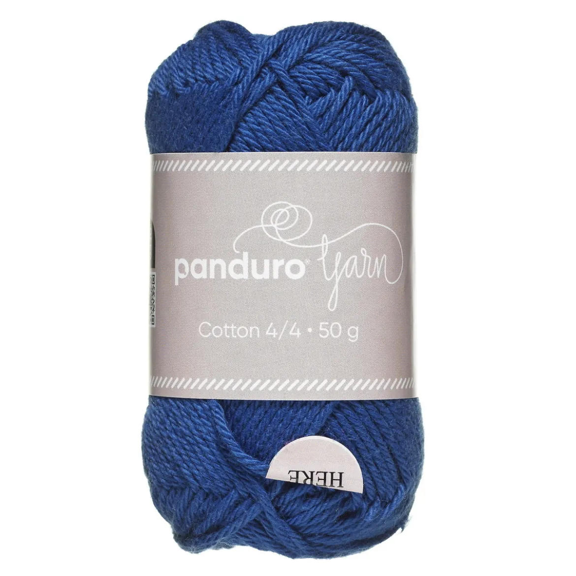 Garn Cotton 4/4 50g blå