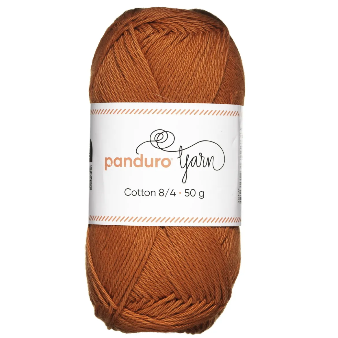 Garn Cotton 8/4 50g bärnsten