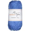 Garn Cotton 8/4 50g isblå