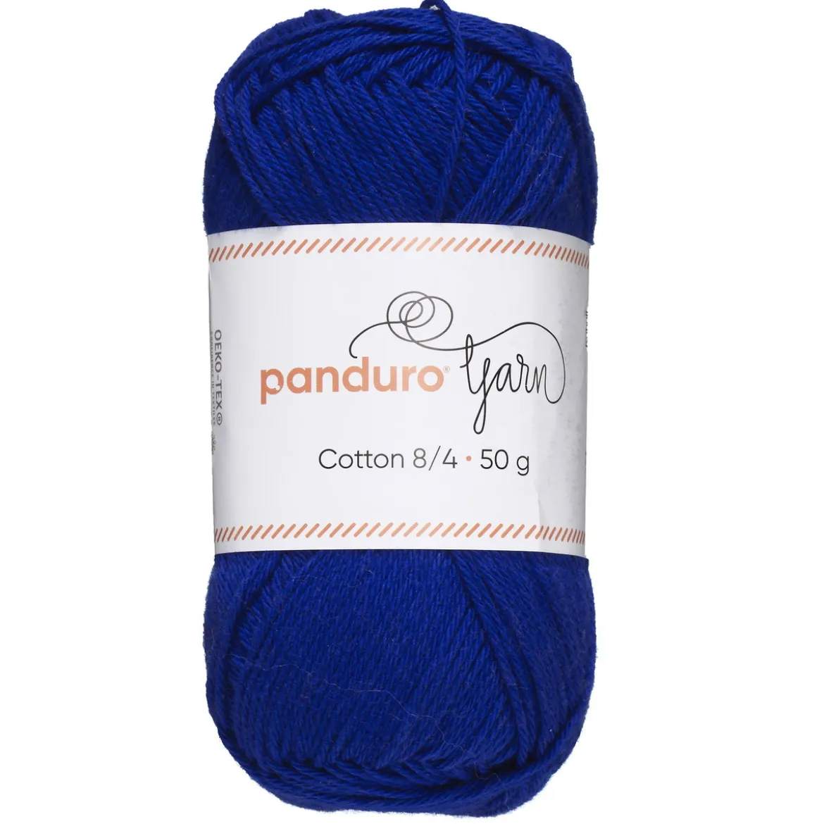 Garn Cotton 8/4 50g kobolt