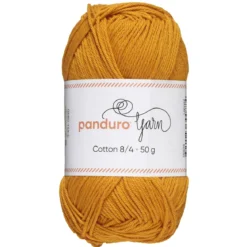 Garn Cotton 8/4 50g lejongul