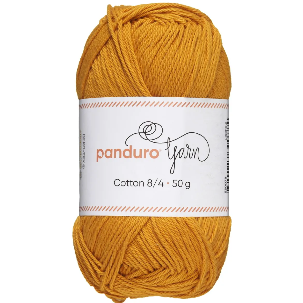Garn Cotton 8/4 50g lejongul