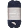 Garn Cotton 4/4 50g marinblå