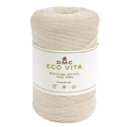 Garn DMC Eco Vita Tape Yarn bandgarn 250g beige