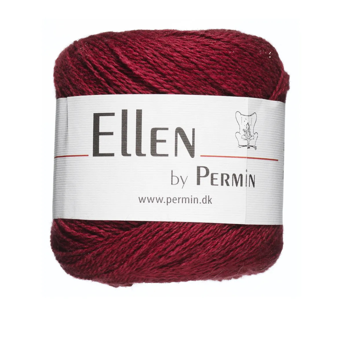 Garn Ellen 50g röd