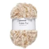 Garn Faux Fur beige 100g
