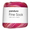 Garn Fine Sock 100g rosa & röda nyanser