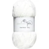 Garn Fine Velvet 50g vit – sammetslent och himmelskt mjukt garn