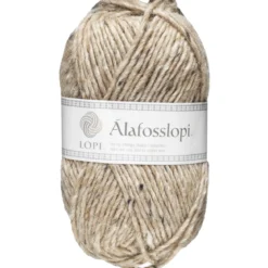 Garn Istex Alafosslopi 100g beigemelerad – 9976 Beige tweed