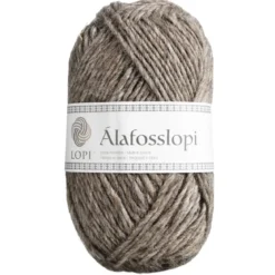 Garn Istex Alafosslopi 100g beige – 0085 Oatmeal heather
