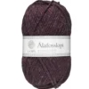 Garn Istex Alafosslopi 100g bordeaux – 9961 Bordeaux heather