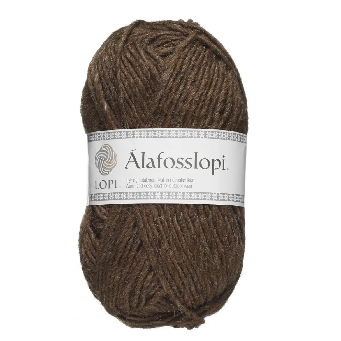 Garn Istex Alafosslopi 100g ekollon – 0053 Acorn heather