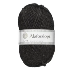 Garn Istex Alafosslopi 100g koks – 0005 Black heather
