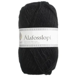 Garn Istex Alafosslopi 100g svart – 0059 Black