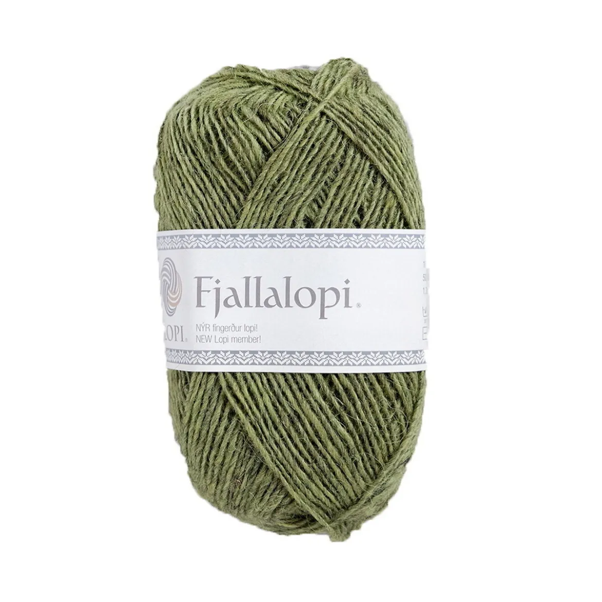 Garn Istex Fjallalopi 50g grön – Moss 3031