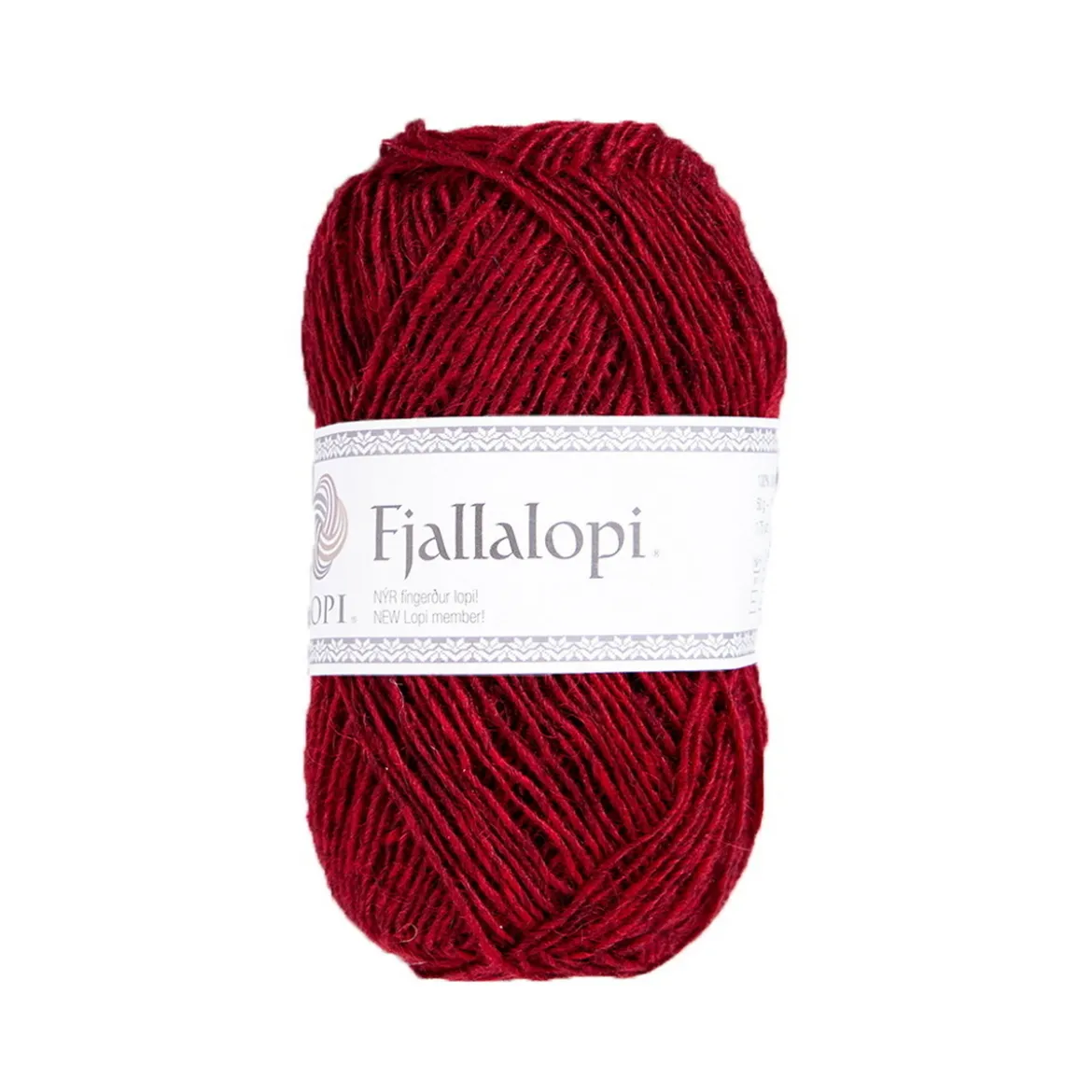 Garn Istex Fjallalopi 50g röd – Currant 3061