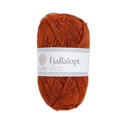 Garn Istex Fjallalopi 50g röd – Ginger 3042