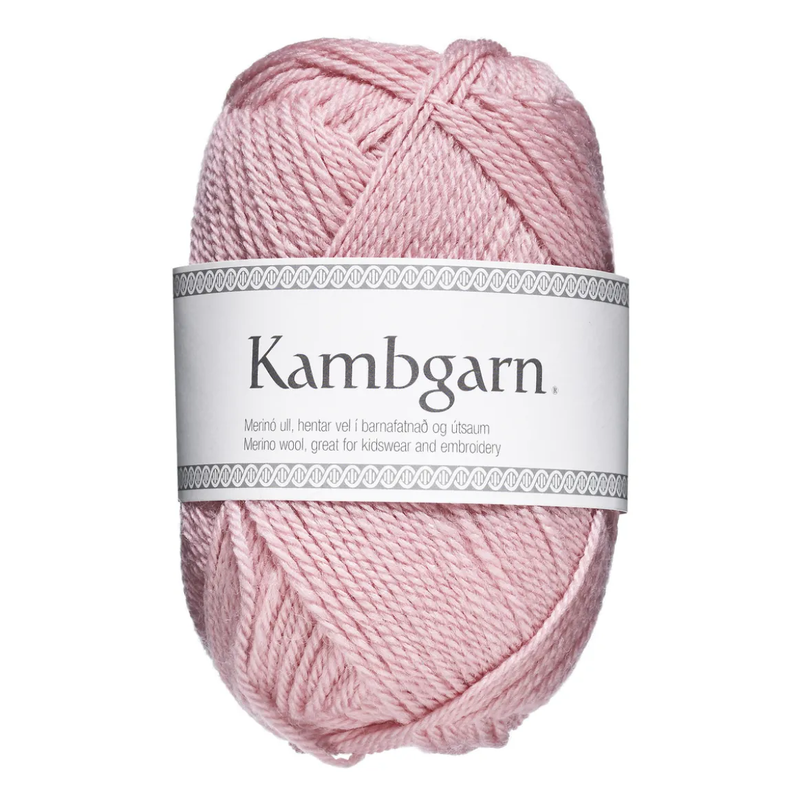 Garn Istex Kambgarn 50g rosa – Blush 1222