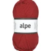 Garn Järbo Alpe 50 g röd – 36102 X-mas red