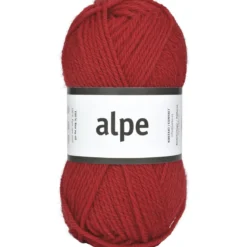 Garn Järbo Alpe 50 g röd – 36102 X-mas red