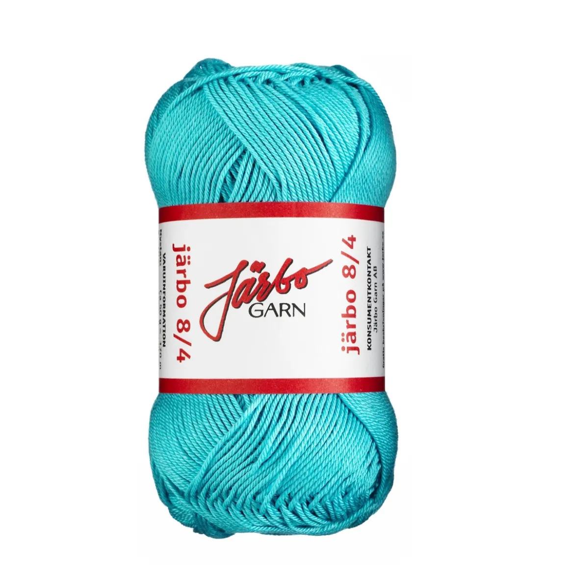 Garn Järbo 8/4 50g turkos – 32029 Turquoise